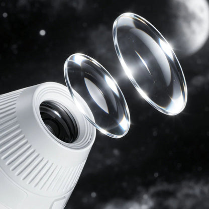 Potopni planetarni projektor za vzdušje v spalnici