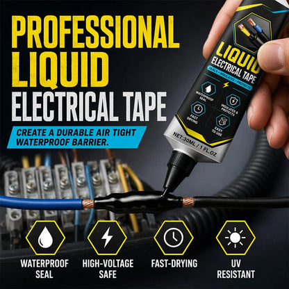 ⚡🔥💧 Vodoodporni izolacijski trak – tekoč, prožen, zaščitni – za popravila kablov in elektronskih naprav! 🔧