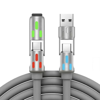 🌈 Univerzalni RGB kabel 4 v 1 za hitro polnjenje
