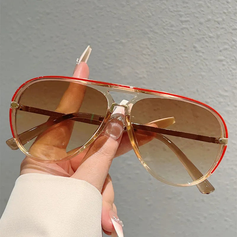 🕶50% POPUST!! ⏰Ženska retro sončna očala z dvojnim mostičkom