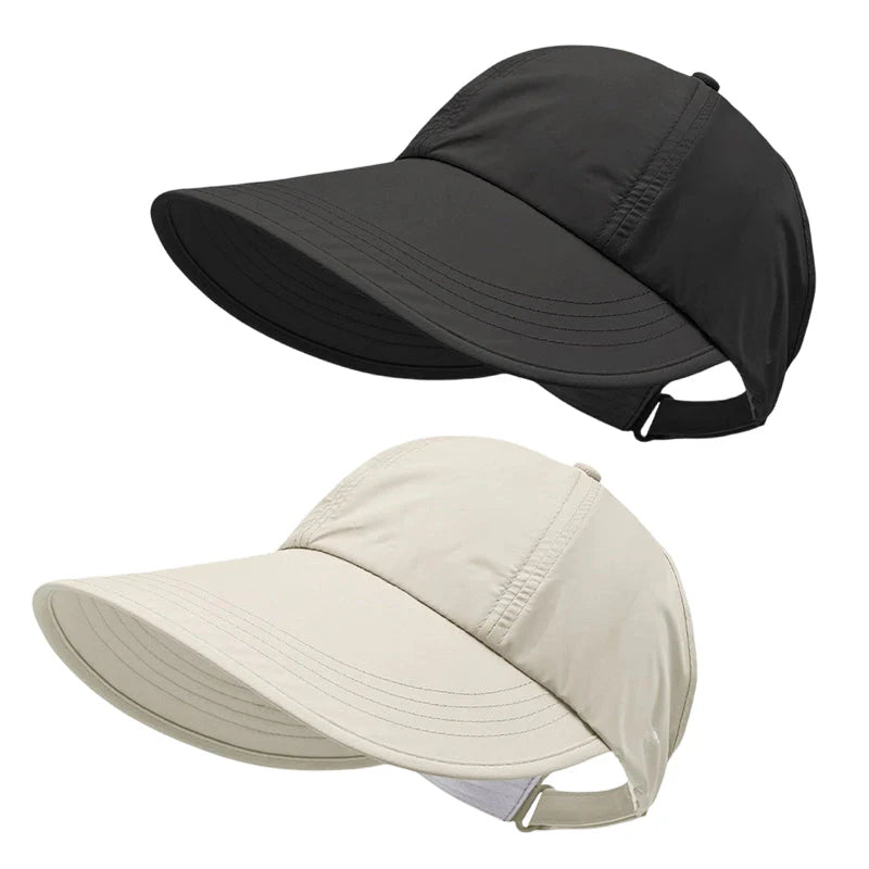 🧢Ženski sončni klobuk s širokimi krajci v slogu bejzbolske klobuke🌞