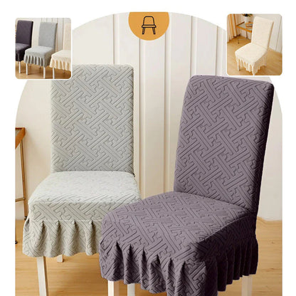 🪑Uniwersalny, miękki pokrowiec na krzesło z wysokim oparciem