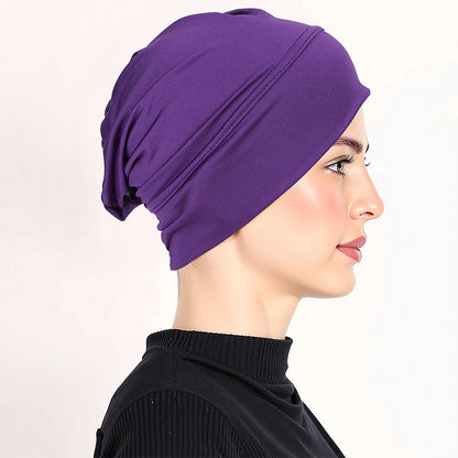 Mehak raztegljiv turban klobuk za ženske