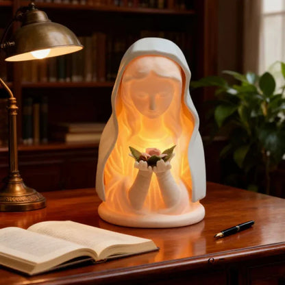 Ozdobna lampka nocna LED z motywem modlitwy