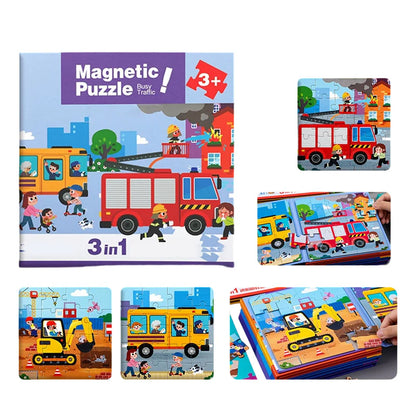 Puzzle magnetyczne dla dzieci