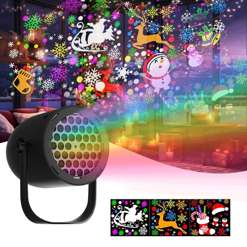 ⚡GORĄCA WYPRZEDAŻ -49%!🔥Lampa projekcyjna LED na Boże Narodzenie