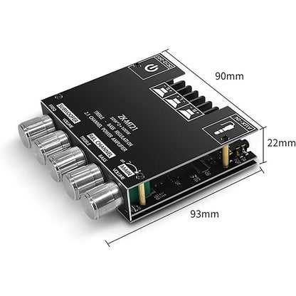 Modul avdio ojačevalnika Bluetooth z 2,1 kanali