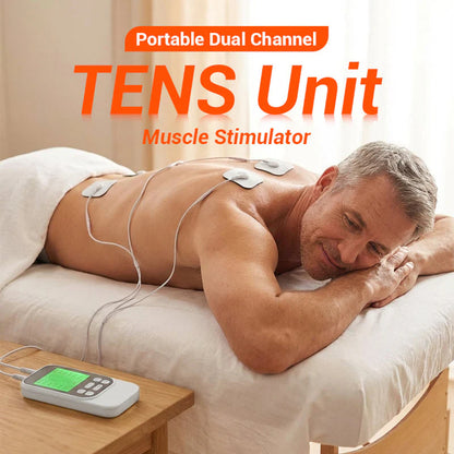 🔥Nov izdelek leta 2026🔥 Prenosni dvokanalni električni mišični stimulator