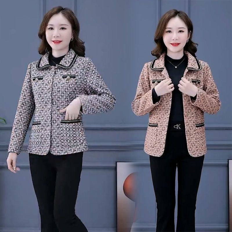 💥[L-5XL][40-100KG]💖Nowy stylowy damski płaszcz z klapami na jesień i zimę