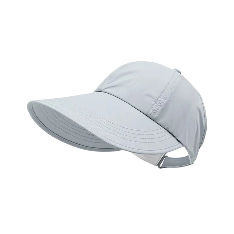 🧢Ženski sončni klobuk s širokimi krajci v slogu bejzbolske klobuke🌞