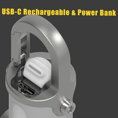 ✨🔦 Mała latarka na klucze z możliwością ładowania przez USB-C✨