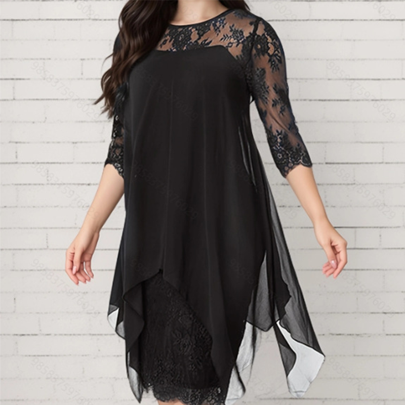 ✨Chiffon Lace Dress For Women