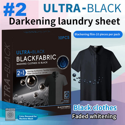 Ultra-Black lističi za črnjenje oblačil