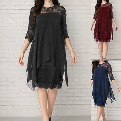 ✨Chiffon Lace Dress For Women