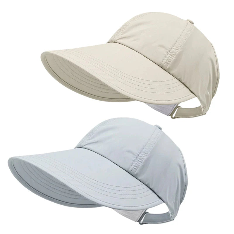 🧢Ženski sončni klobuk s širokimi krajci v slogu bejzbolske klobuke🌞