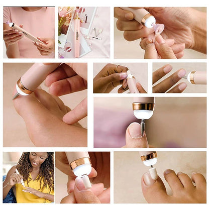GLAMICS ELEKTRYCZNY PROFESJONALNY ZESTAW DO MANICURE I PAZNOKCI💅