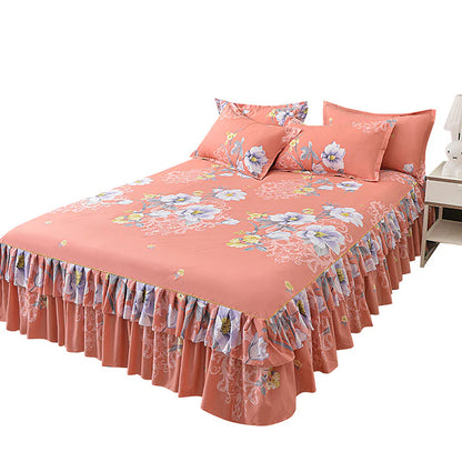 ⏳Časovno omejen 50 % popust⏰3-delni komplet nabranega spalnogo krila🛏️