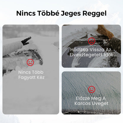 Magnetni snežni ščit za avto