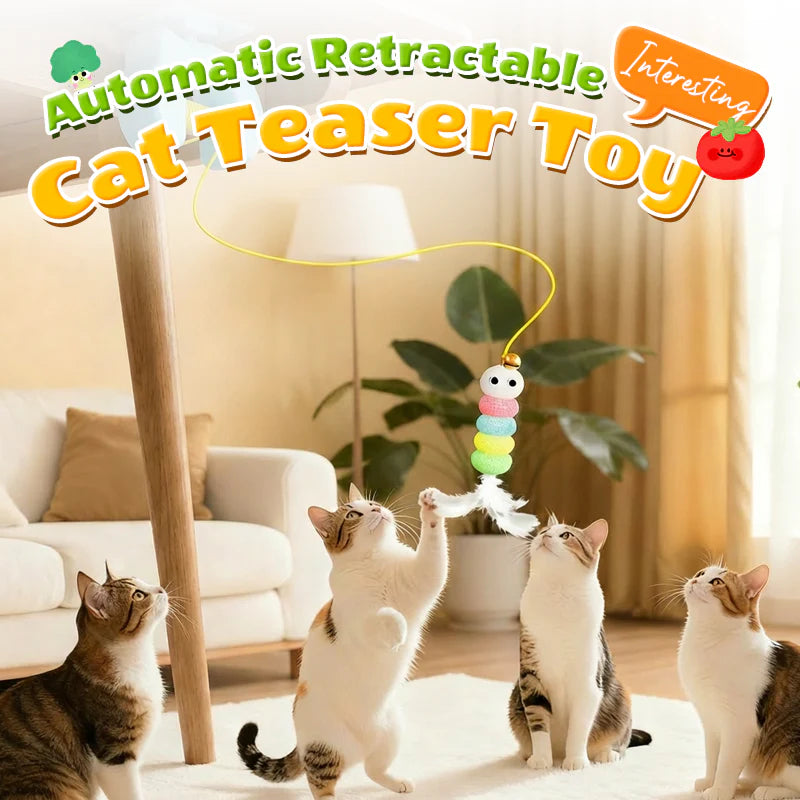 🐈Avtomatska, zložljiva igračka za mačke💡