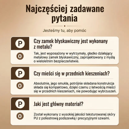 💳 Večnamenska denarnica (🛡️ z RFID-zaščitnim slojem) – plačilo ob prevzemu