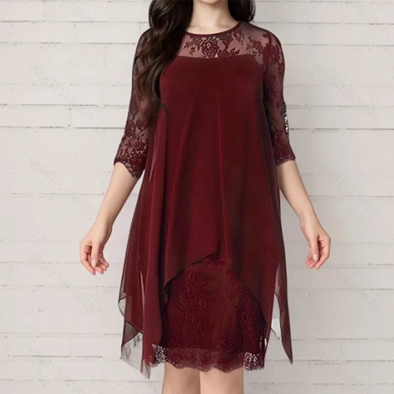 ✨Chiffon Lace Dress For Women
