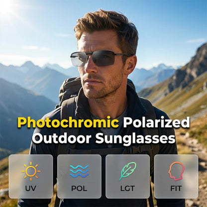 ☀️Fotochromatska polarizirana sončna očala za zunanjo uporabo