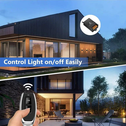 🏡 Zestaw z bezprzewodowym przełącznikiem i odbiornikiem zdalnego sterowania 📡💡
