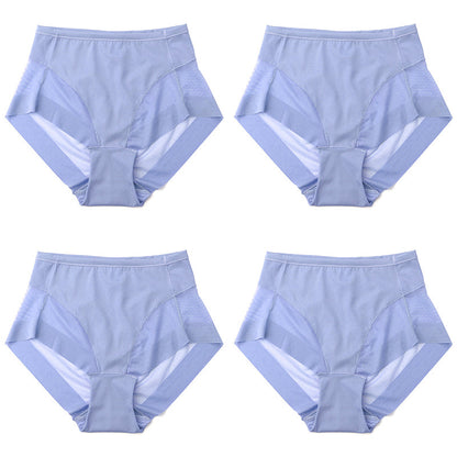 💞Kup 2 i otrzymaj 1 za darmo🔥Bezszwowe majtki modelujące Ice Silk z wysoką talią