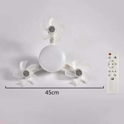 🌀 50 % popust💥Stropni ventilator z LED-svetilko in daljinskim upravljalnikom