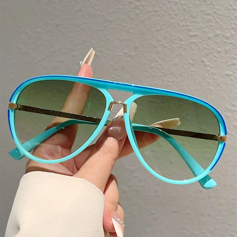 🕶50% POPUST!! ⏰Ženska retro sončna očala z dvojnim mostičkom