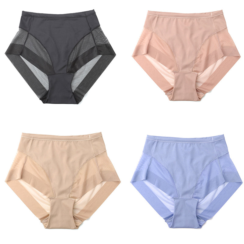 💞Kup 2 i otrzymaj 1 za darmo🔥Bezszwowe majtki modelujące Ice Silk z wysoką talią