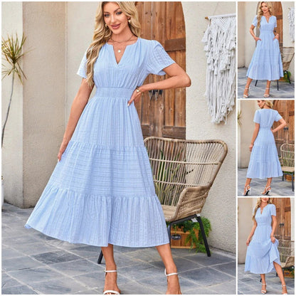 💐Elegantne maksi obleke za sproščeno uporabo – lahkoten in eleganten videz 💼🌸