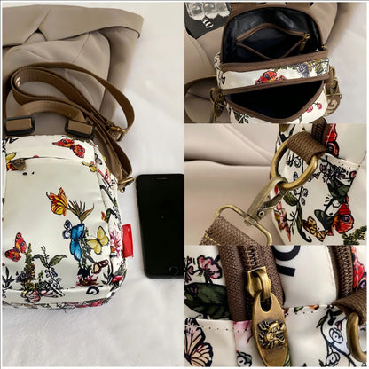💥Damska torba na ramię z wielowarstwowym nadrukiem💕