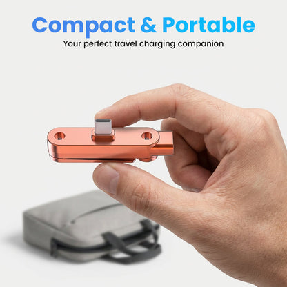Adapter za hitro polnjenje z držalom za mobilni telefon, ki se lahko zasuka za 360°