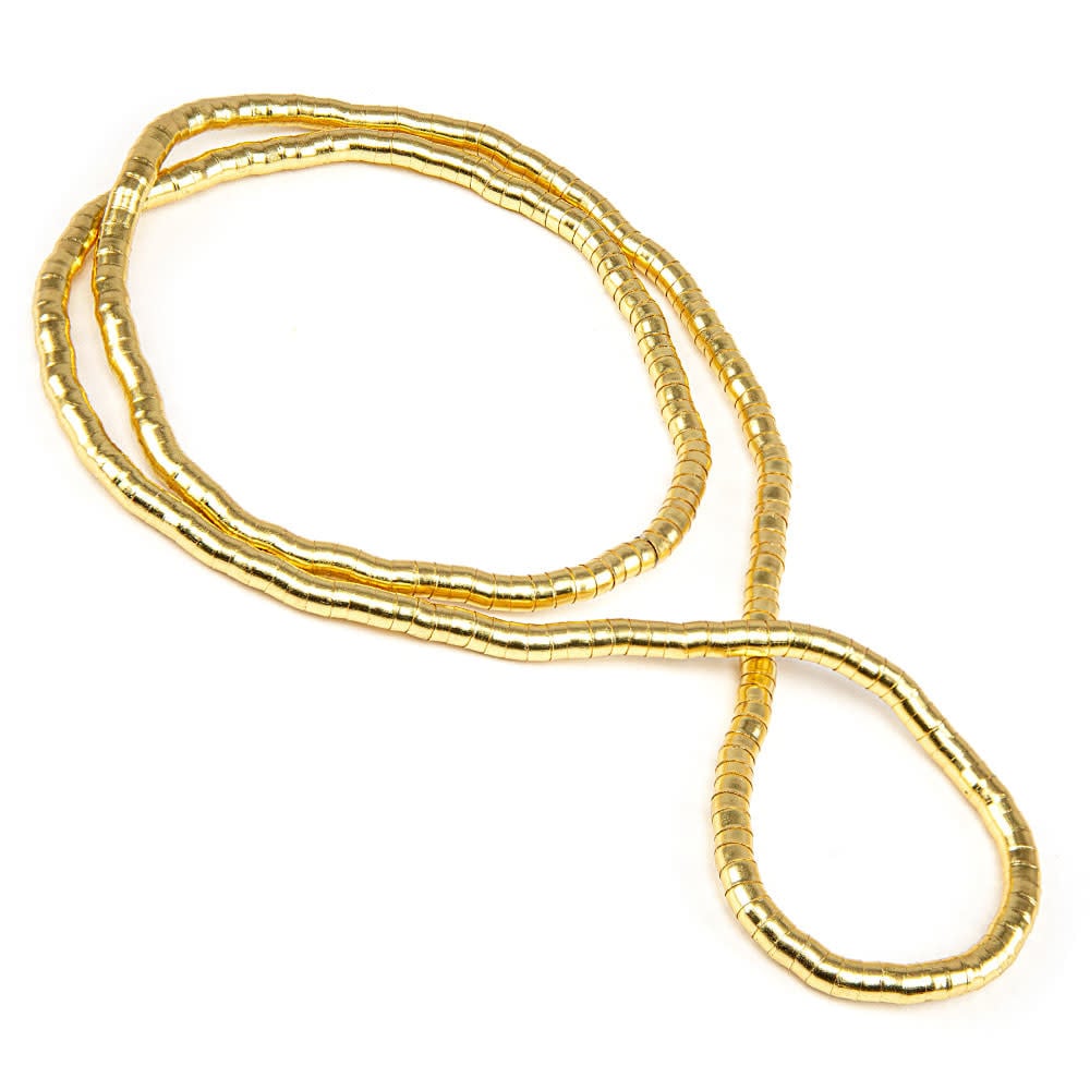 Naszyjnik z dzianiny wężowej - choker, bransoletka