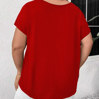Ženska bluza z V-izrezom