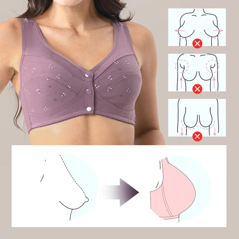 【🔥Kup 1 i otrzymaj 1 gratis】💖Biustonosz zapinany z przodu