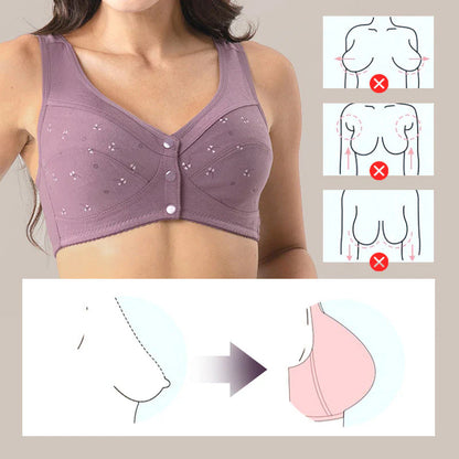 【🔥Kup 1 i otrzymaj 1 gratis】💖Biustonosz zapinany z przodu