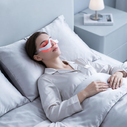 3D-naprava za pomirjanje oči z obdajajočim učinkom