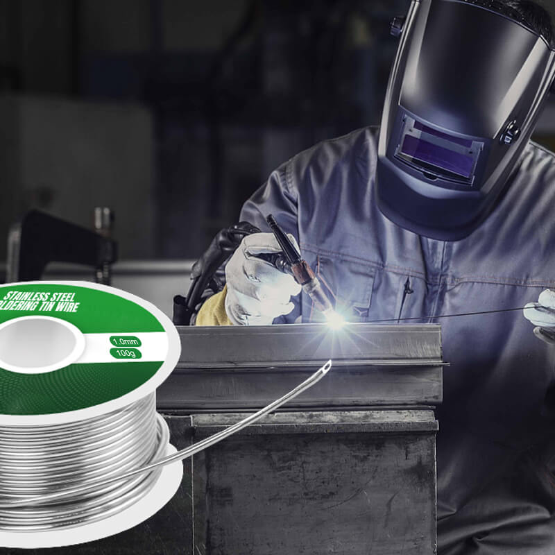 🔥2+2 gratis🔥Aluminiowy drut lutowniczy ze stali nierdzewnej do zapalniczek