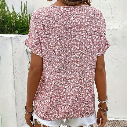 【XL-4XL】🌸Elegancka bluzka damska w kwiaty