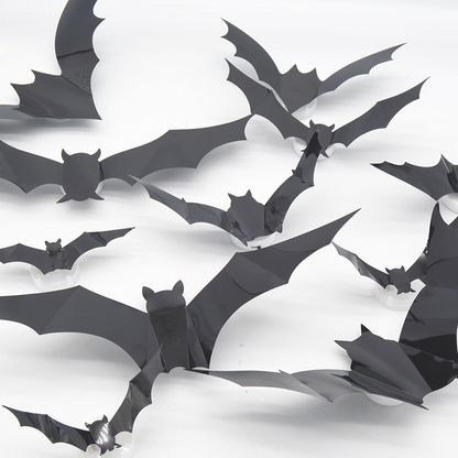 🦇Świecące nietoperze 3D na Halloween