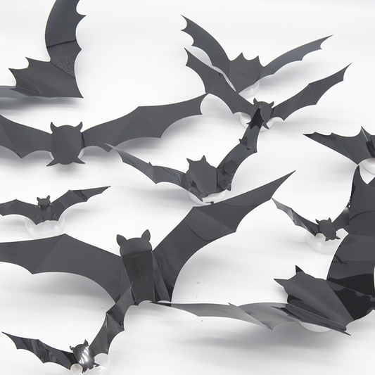 🦇Świecące nietoperze 3D na Halloween