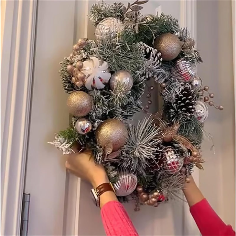 ✨Hak z przyssawką ze stali nierdzewnej - 🎄Nadaje się do wieszania wieńców bożonarodzeniowych