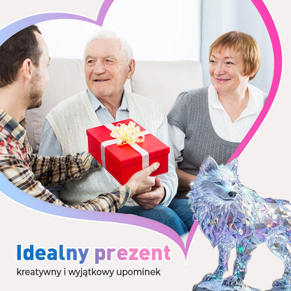 Kolorowe akrylowe figurki zwierząt na Twój stół