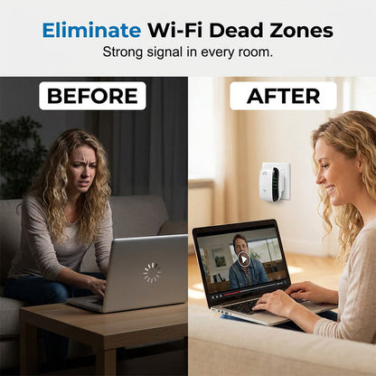 Wi-Fi repetitor in ojačevalnik signala s hitrostjo 300 Mbps